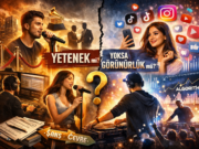 Yetenek mi, Bağlantı mı? Müzik Endüstrisinde Nepotizm ve Görünürlük Tartışması Görsel yapay zeka ile oluşturulmuştur.