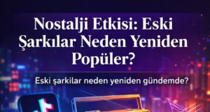Nostalji Etkisi: Eski Şarkılar Neden Yeniden Popüler? Temsili görsel yapay zeka ile oluşturulmuştur.