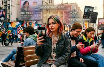 Gen Z’nin Müzik Tüketim Alışkanlıkları: Sosyal Medya Nesli Müziği Nasıl Dinliyor? Yapay zeka ile hazırlanmıştır.